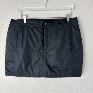 Columbia Womens Mini Skirt 14 Gray Puffer Hiking Pickleball Omni-Shield Climbing